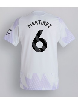 Manchester United Lisandro Martinez #6 Replika Borta Kläder 2025-26 Kortärmad